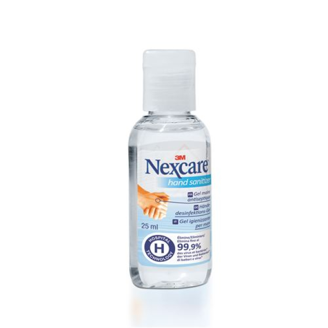 3M Nexcare gel za razkuževanje rok 25 ml
