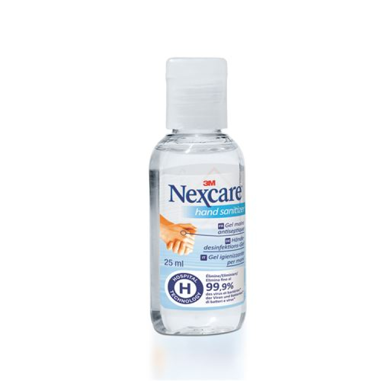 ג'ל לחיטוי ידיים 3M Nexcare 25 מ"ל