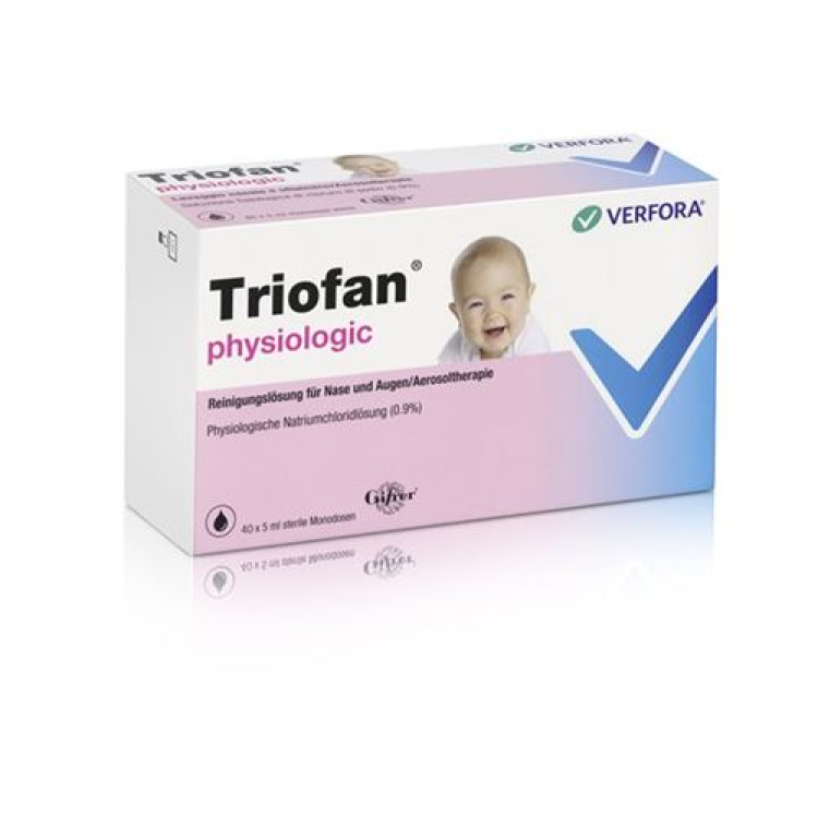 Triofan physiologic Lös 40 monodoseos 5 ml