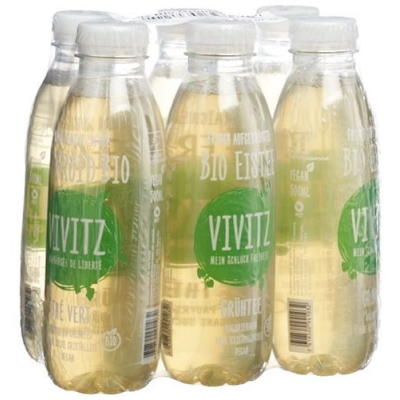 VIVITZ Bio iste grönt te 6 x 0,5 lt