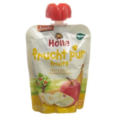 Holle pouchy jabuka s bananom 90 g