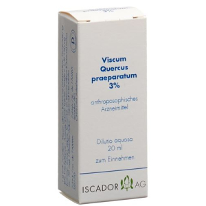 Iscador Viscum Quercus Préparé 3% Dilution aqueuse 20 ml
