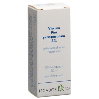 Iscador Viscum Pini Praeparatum 3% Dilutio aquosa 20 មីលីលីត្រ