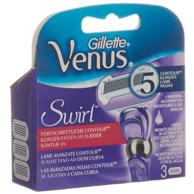 Gillette Venus Swirl System Blade 3 pcs