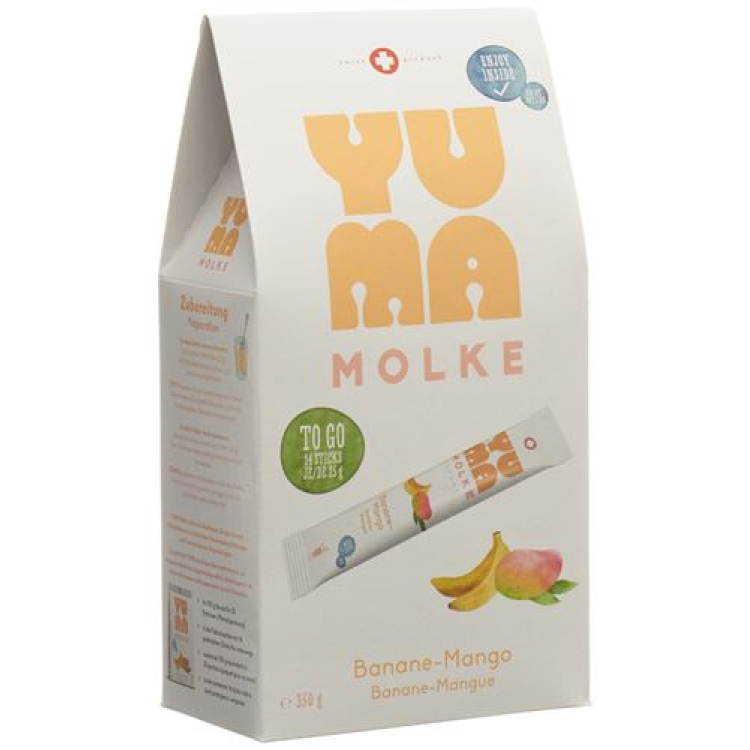 Yuma Whey Banan Mango 14 x 25 g