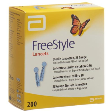 Lancettes Abbott FreeStyle 200 pièces