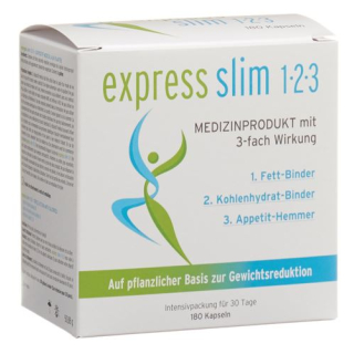 Express Slim 1-2-3 Kaps ដែលមានប្រសិទ្ធិភាព 3 ដង 180 កុំព្យូទ័រ