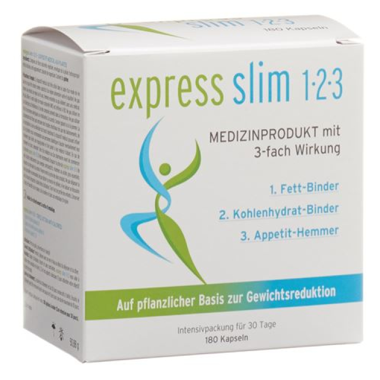 express slim 1-2-3 Kaps עם אפקט פי 3 180 יח'