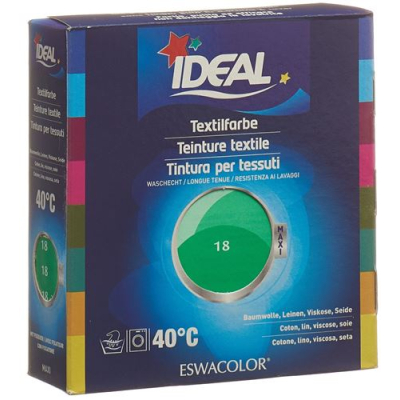 Ideal maxi پنبه رنگ شماره 18 نعنایی