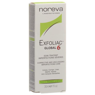 Exfoliac global 6 skin with acne cream tb 40 ml