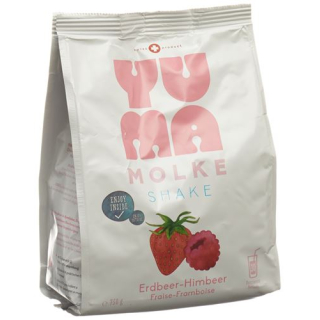 Yuma whey strawberry-raspberry bag 750 g