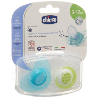 Chicco Physiological Soother Silicone medium BLUE 6-1
