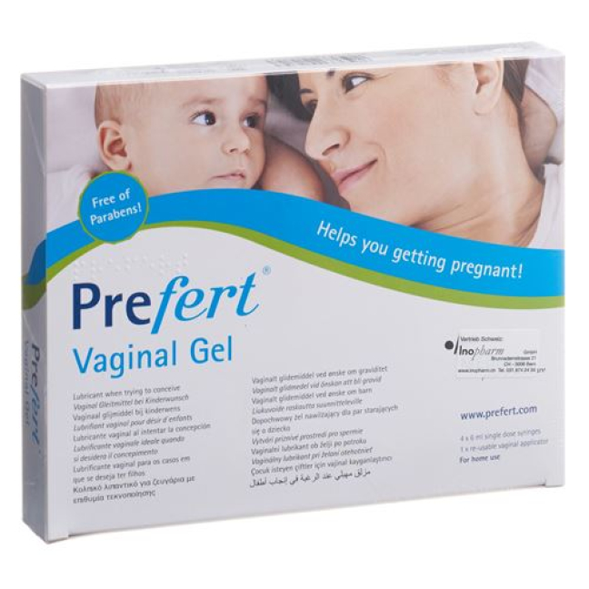 Prefert Gel Vaginal 4 x 6 ml + 1 applicateur