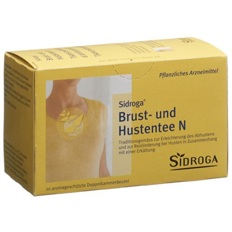 Sidroga хөхний болон Hustentee N 20 Btl 2 гр