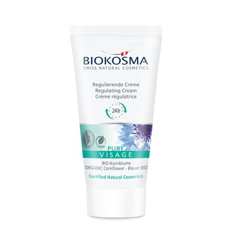 Biokosma Basic Pure tənzimləyici 24 saat krem ​​50 ml