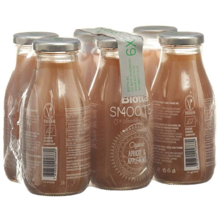 Biotta SmooTea משמש Applemint 6 x lt 0:25