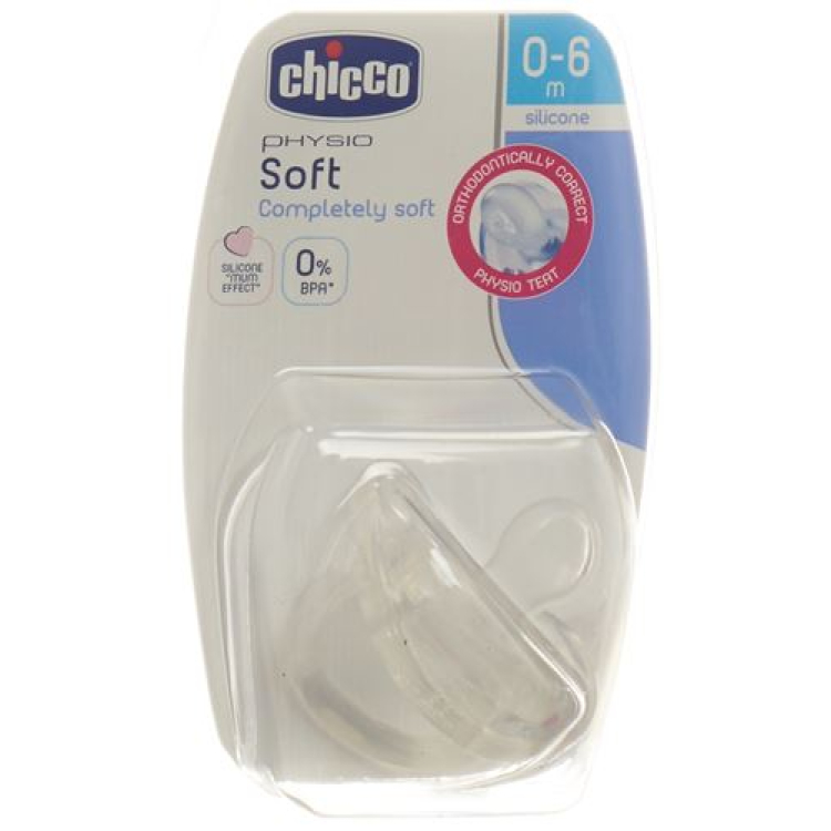 Chicco Physiologischer Beruhigungssauger GOMMOTTO Silikon mini 0