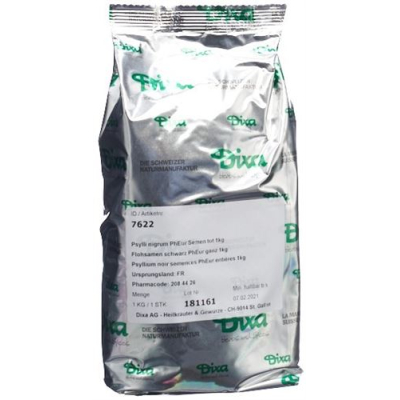 Dixa psyllium svart pheur rengöras 1 kg