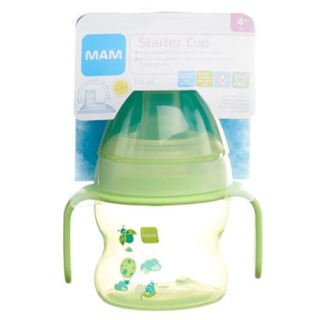 MAM Starter Cup training cup with handle 4+ months