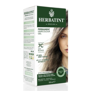 HERBATINT Hair Coloring Gel 7C Ash Blonde 150 ml
