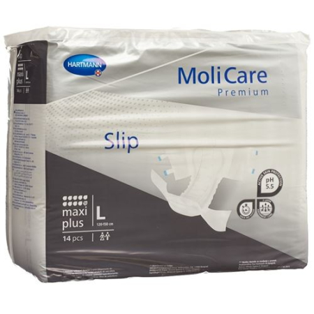 MoliCare Slip maxi plus 10 L silver 14 pcs