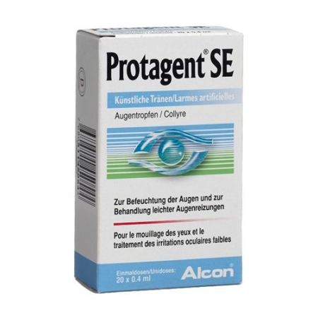 Protagent SE Eye Drops for Lubricating and Treating Mild Eye Irritation