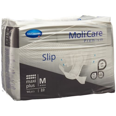 Molicare slip maxi plus 10 m արծաթ 14 հատ