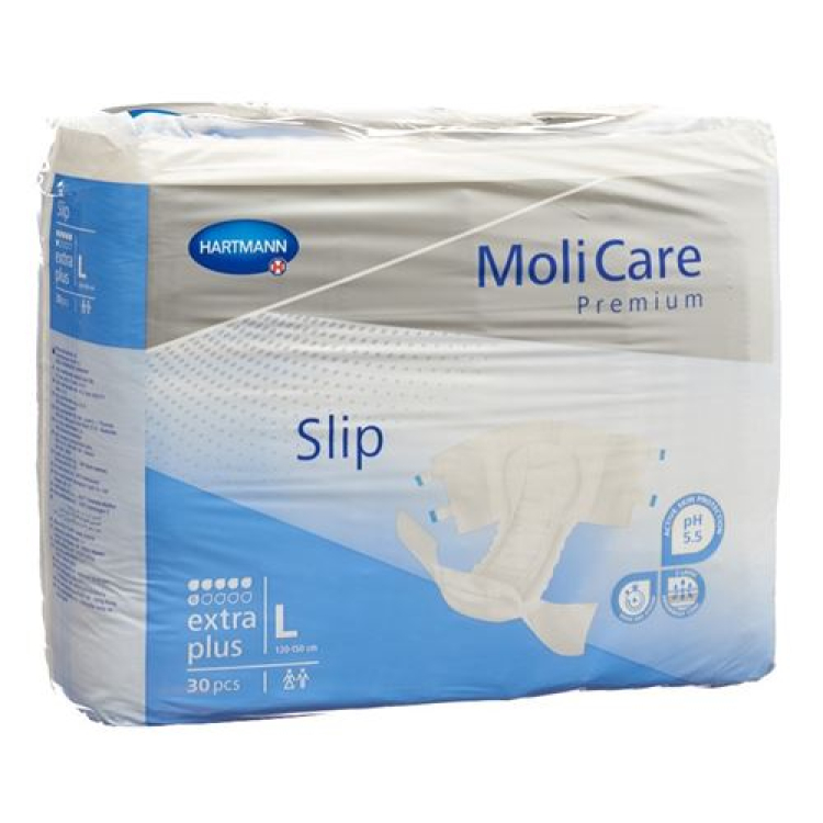 MoliCare slip an extra plus 6 L blue 30 pcs