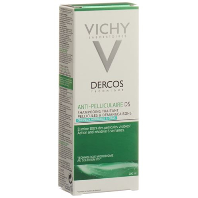 Vichy Dercos šampón proti pelikulám cheveux gras FR 200 ml