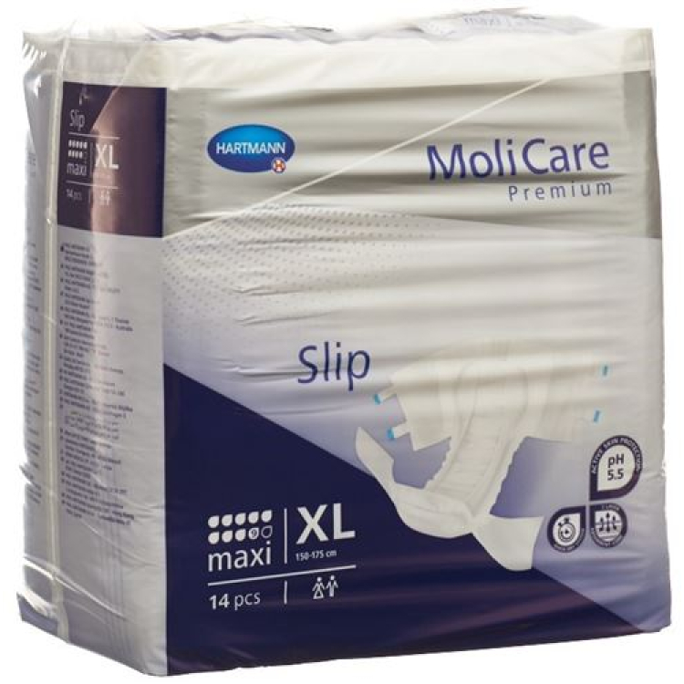 MoliCare Slip maxi 9 XL dark blue 14 pcs