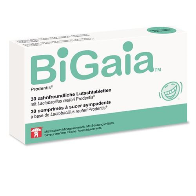 BiGaia ProDentis Lutschtabl zahnfreundlich 30 szt