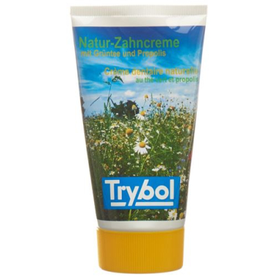 Trybol naturtandkräm med grönt te och propolis tube 150 ml