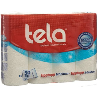 Tela paper towel Tipp Topp 4 roll 50 sheets