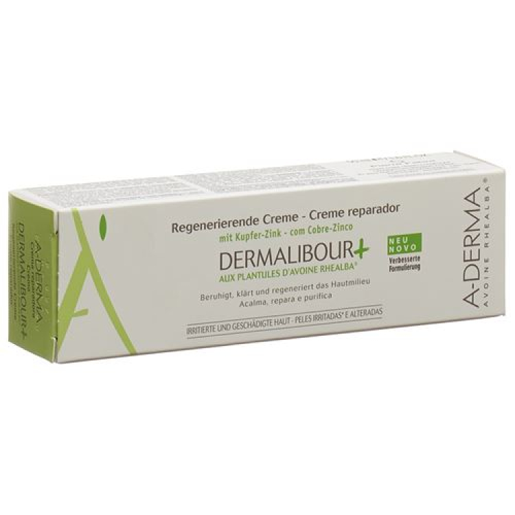 A-DERMA Dermalibour + Nourishing Cream German French 50ml