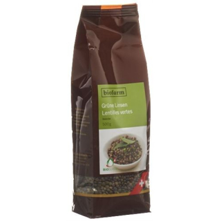Biofarm green lentils CH bud bag 500 g