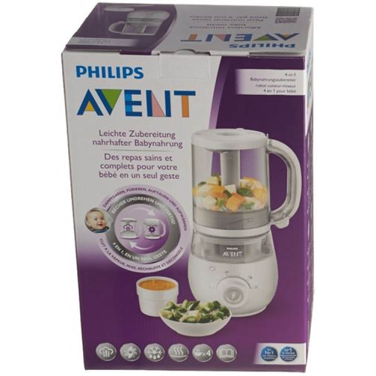 Avent Philips Combined Steamer and Blender 4-in-1