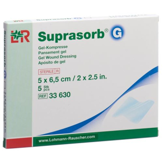 Suprasorb G gel compress 5x6.5cm 5 pcs