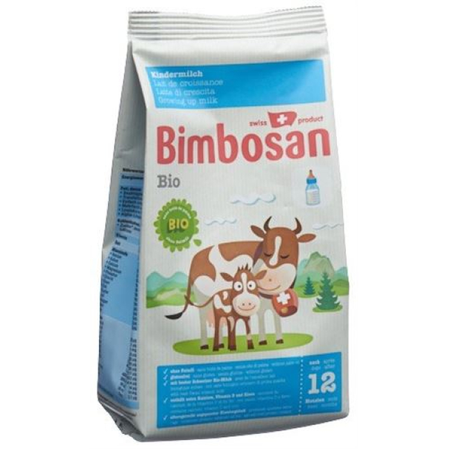 Bimbosan ekologiczne mleko dla niemowląt uzupełnienie 400 g