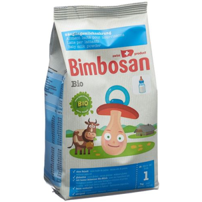 Bimbosan Organic Балалар сүті пальма майы жоқ пакет 400 г