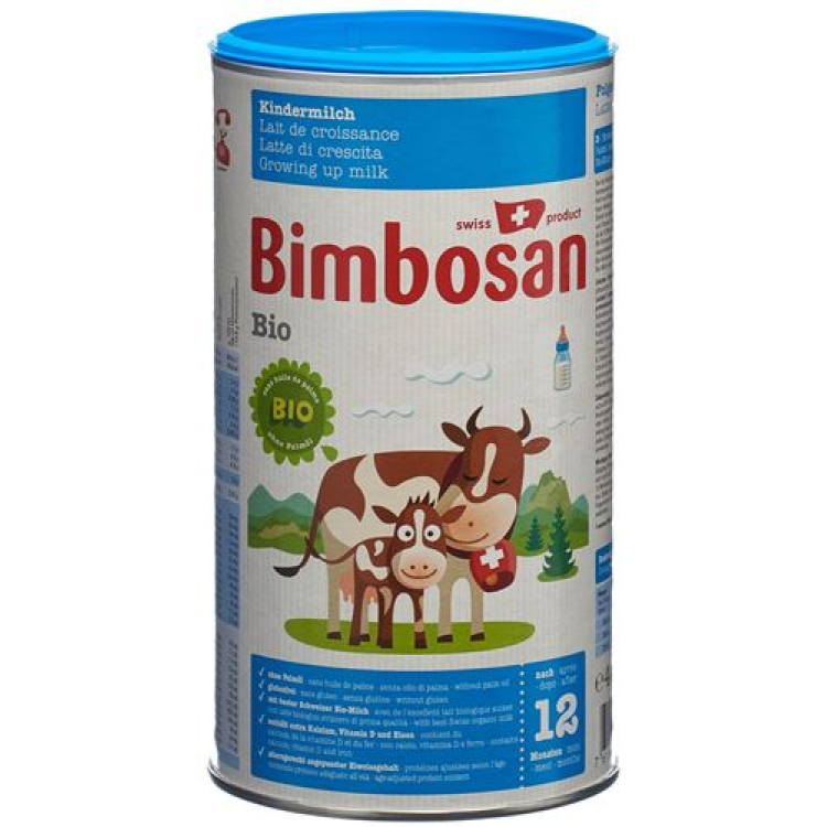 Bimbosan økologisk babymelk Ds 400 g