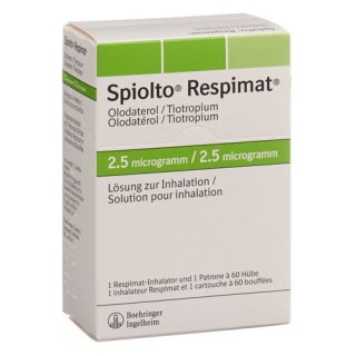 Spiolto Respimat Inhal Loes 2.5 mcg / stroke 60 doses