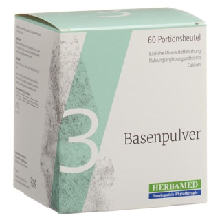Herbamed basenpulver iii 60 מקל 3.5 גרם