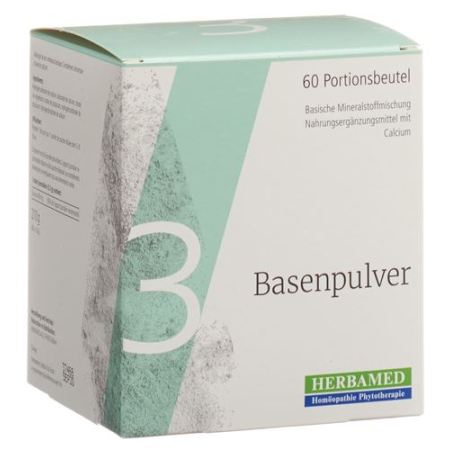 Herbamed Basenpulver III 60 スティック 3.5 g