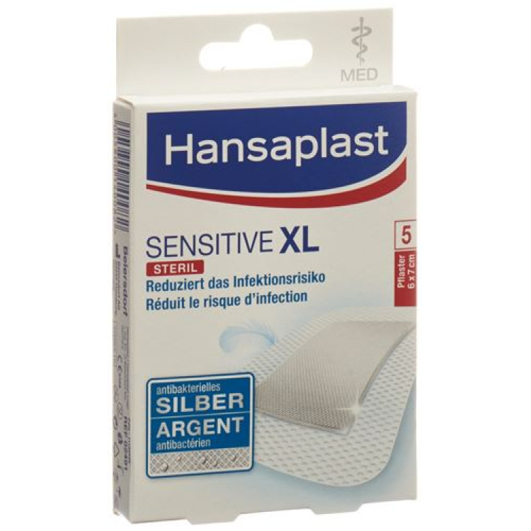 Elastoplast Sensitive XL 5 pcs