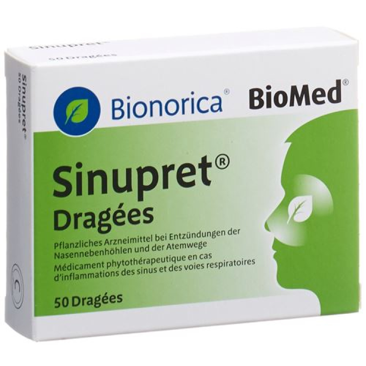 Sinupret Drag 50 dona