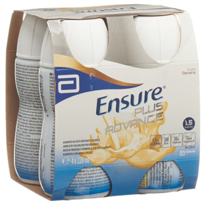 Ensure plus advance בננה 4 על 220 מ"ל