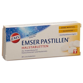 Emser pastilles sugar-free without menthol 30 pcs