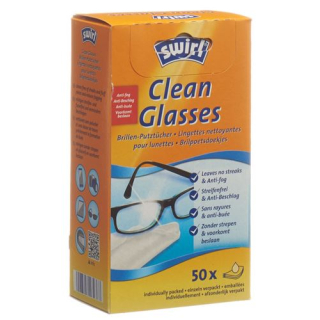 Swirl glasses cleaning cloths 50 pcs