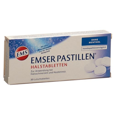 Emser pastilles without menthol 30 pcs