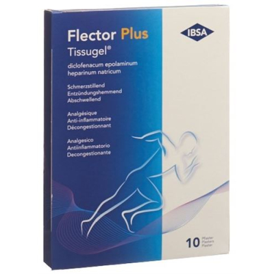 Flector plus tissugel pfl 10 பிசிக்கள்